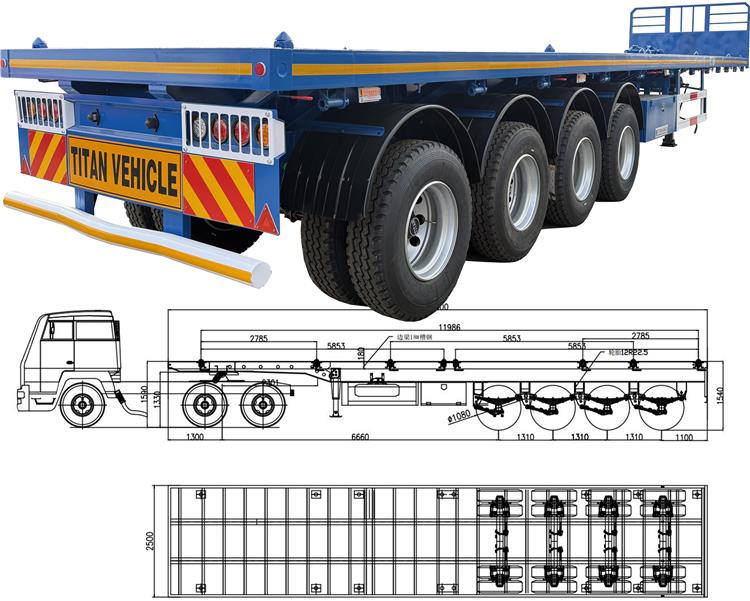Plateau Porte Conteneur Container à Vendre au Mali