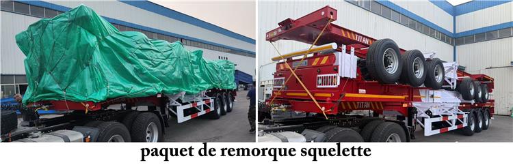 Semi Remorque Porte Container 40 Pieds À Vendre In Sénégal