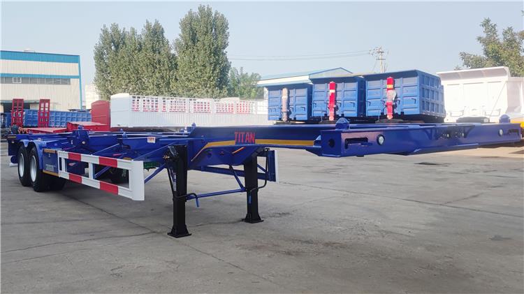 Remorque Squelette - Chassis Porte Pour Conteneur À Vendre In Côte D'ivoire