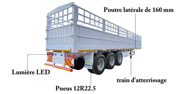 Ridelle Bois Semi Remorque À Vendre In Sénégal