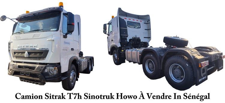 Camion Sitrak T7h Sinotruk Howo À Vendre In Sénégal