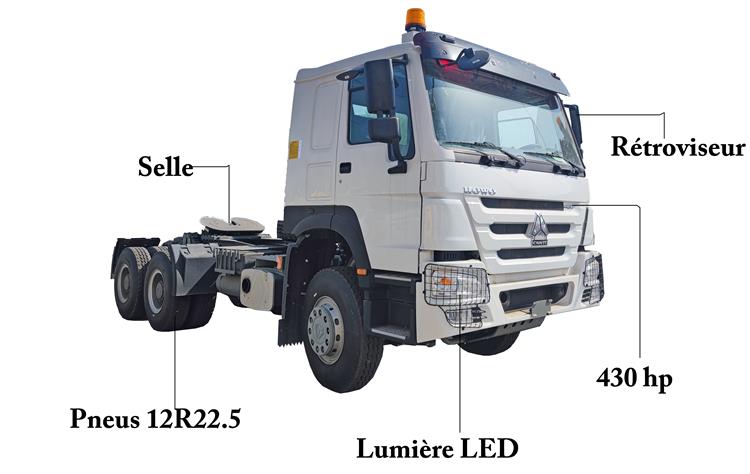 Camion Sinotruk Howo Prix 430 Tracteur Routier À Vendre In Guinée