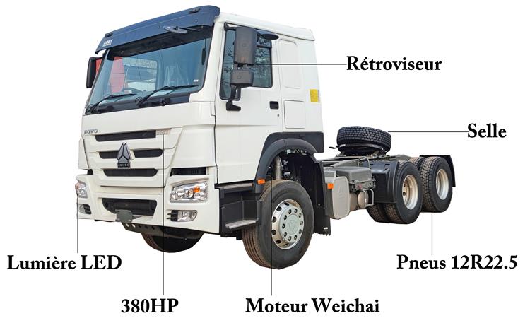 Cnhtc Sinotruk | Prix Camion Sinotruk Howo Tracteur Neuf À Vendre In Cameroun