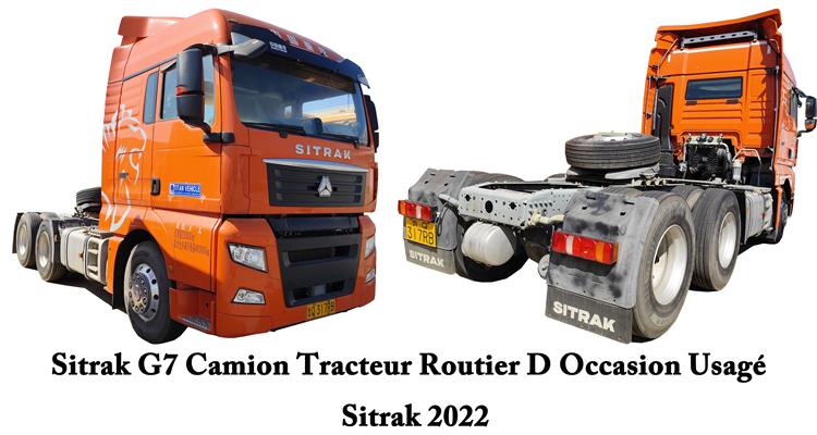 Sinotruk Sitrak G7 Camion Tracteur Routier D Occasion Usagé À Vendre In Rwanda - Sitrak 2022