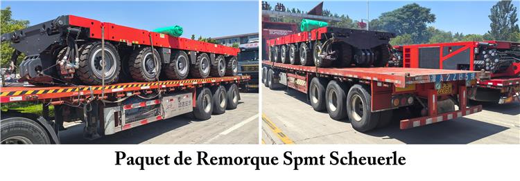 Remorque Spmt Scheuerle 150 À Vendre In Brésil
