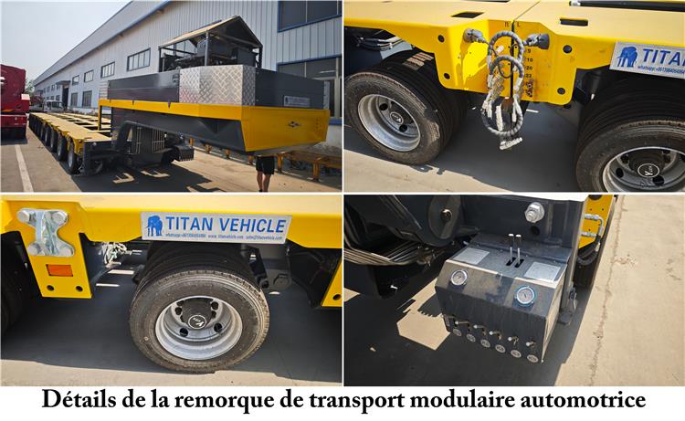 Self Propelled Modular Transporter Trailer SPMT À Vendre in Pérou