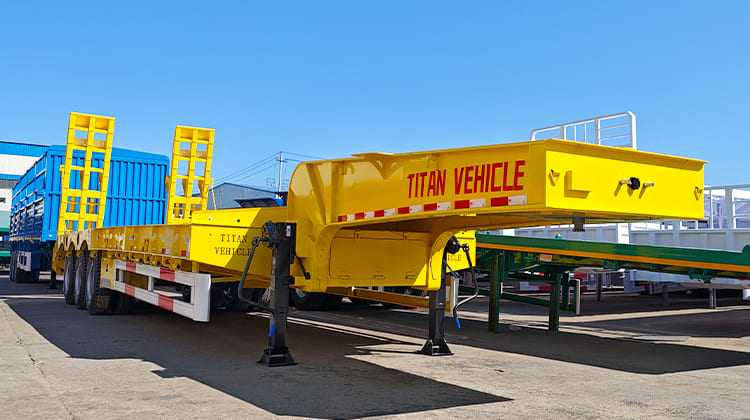 Camion Plateau Surbaissé | Remorque Surbaissée à Vendre