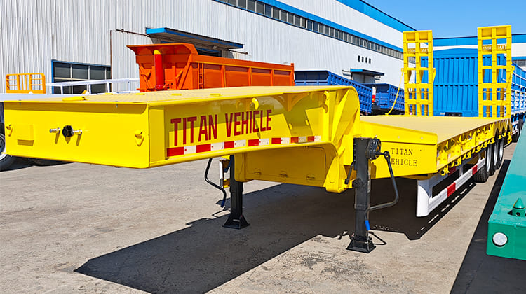 Camion Plateau Surbaissé | Remorque Surbaissée à Vendre