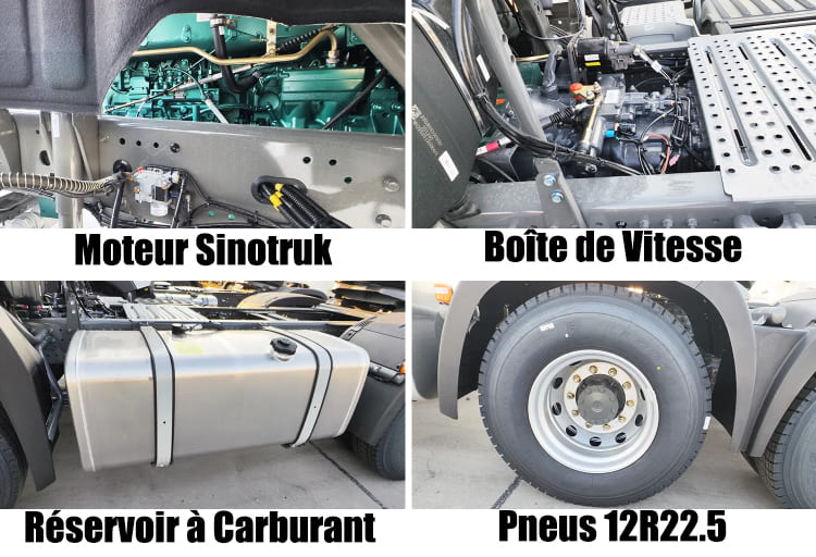 CNHTC Camion Tracteur Howo Sinotruk 371 Prix