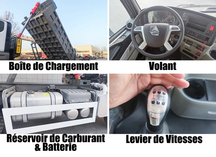 Sinotruk Camion Benne Howo NX 10 Roues Prix