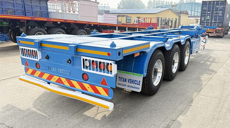 Semi Remorque Porte Conteneur