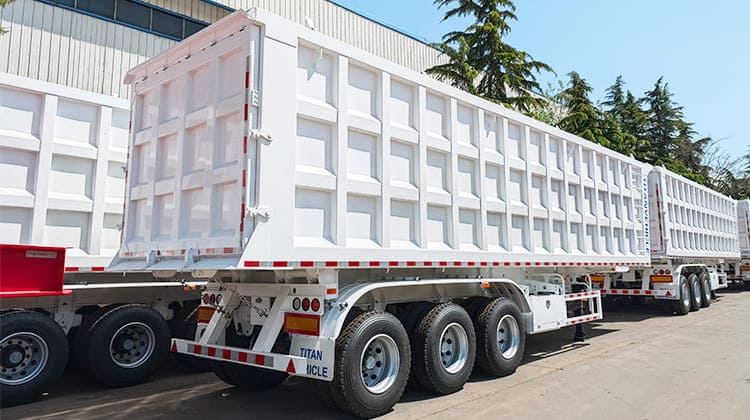 Semi Remorque Benne 3 Essieux