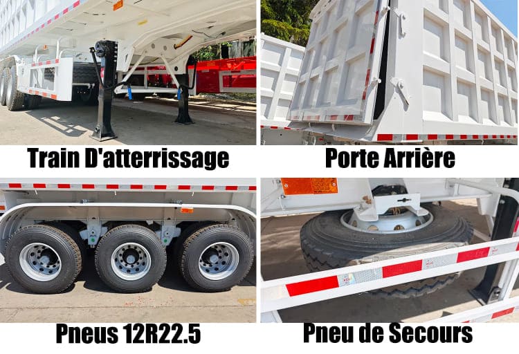 Semi Remorque Benne 3 Essieux