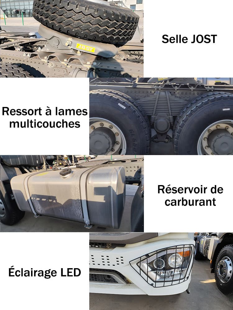 Tracteurs routiers Howo 6x4 à vendre