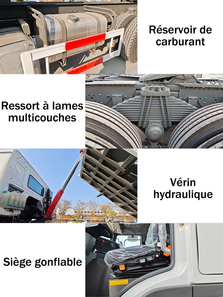 Camions bennes Sinotruk Howo d'occasion à vendre