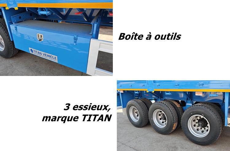 Ridelle Bois Semi Remorque Camion à vendre au Sénégal