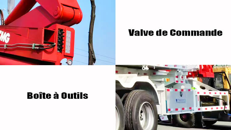 Porte-Chargeur Latéral de Conteneur avec Grue à Vendre en Côte d'Ivoire