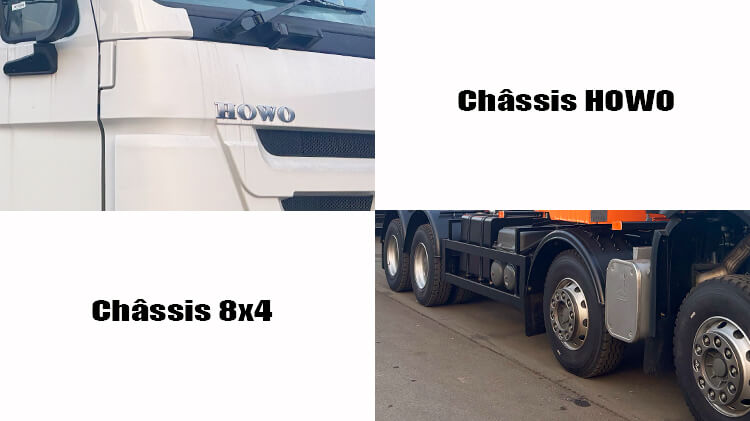 Camion Porte-Conteneur avec Grue à Vendre en Cameroun