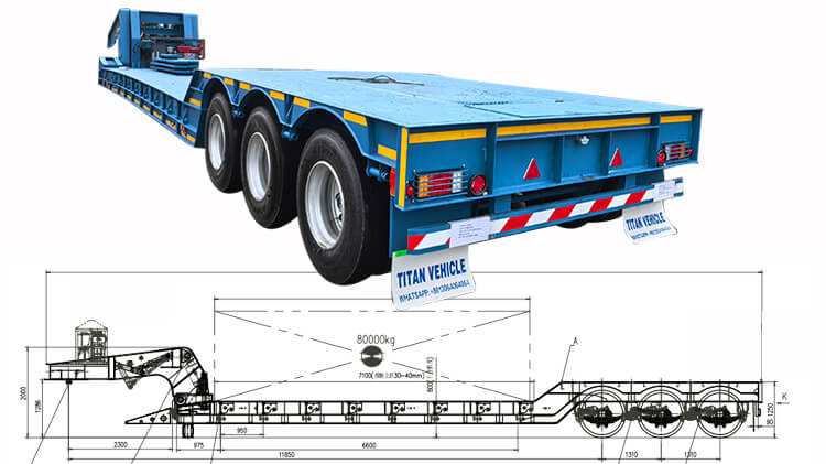Semi Remorque Col de Cygne à Vendre en Guinée