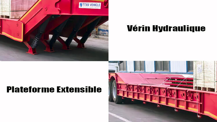 Semi Remorque à Col de Cygne 4 Essieux à Vendre en Côte d'Ivoire