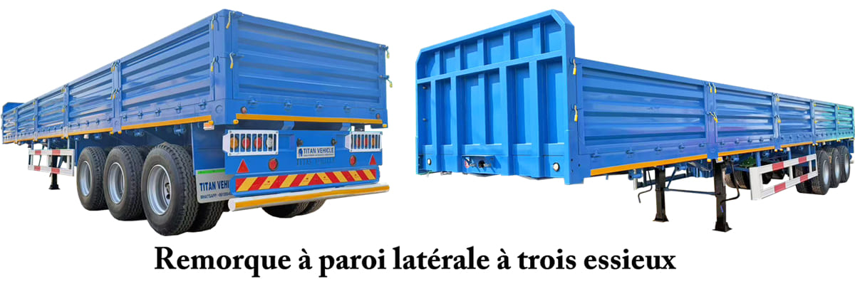 Qu'est-ce qu'une semi-remorque ridelle ?