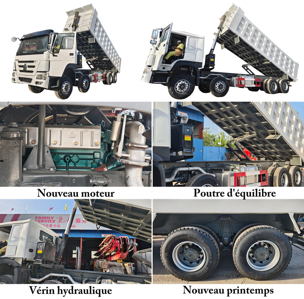Principaux types de camion tracteur occasion