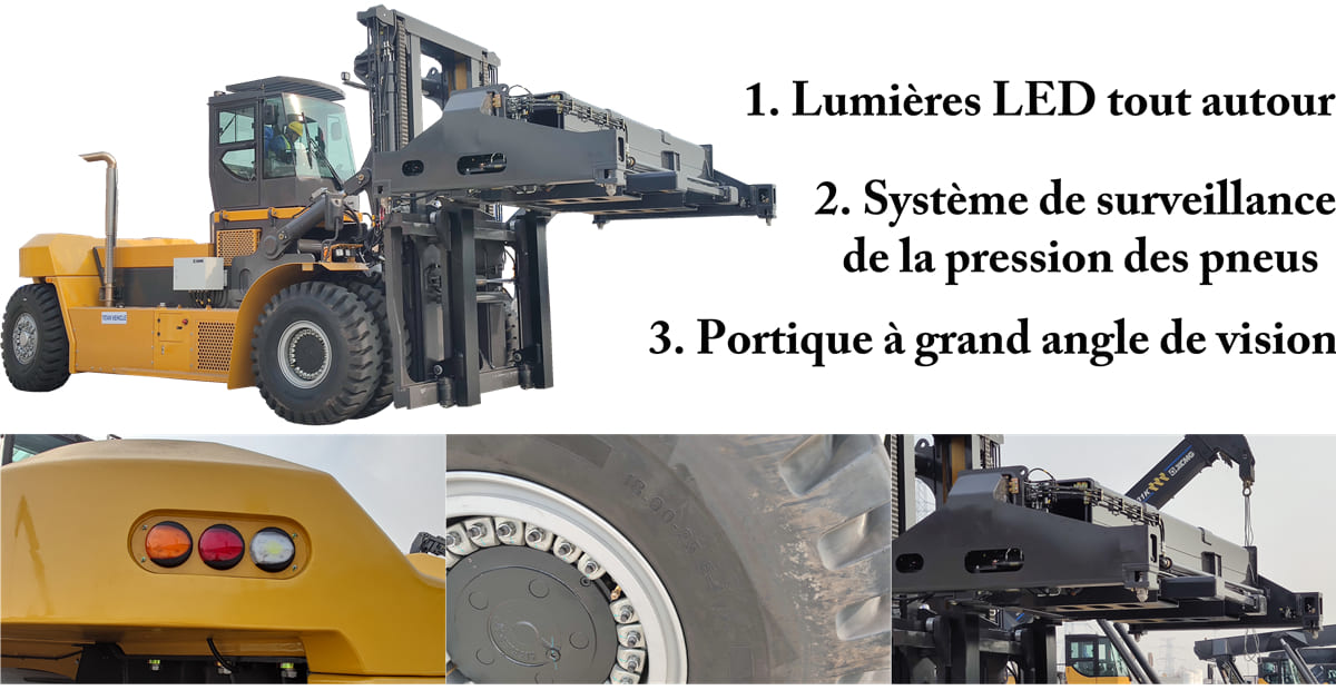 Container Reach Stacker Prix XCMG À Vendre