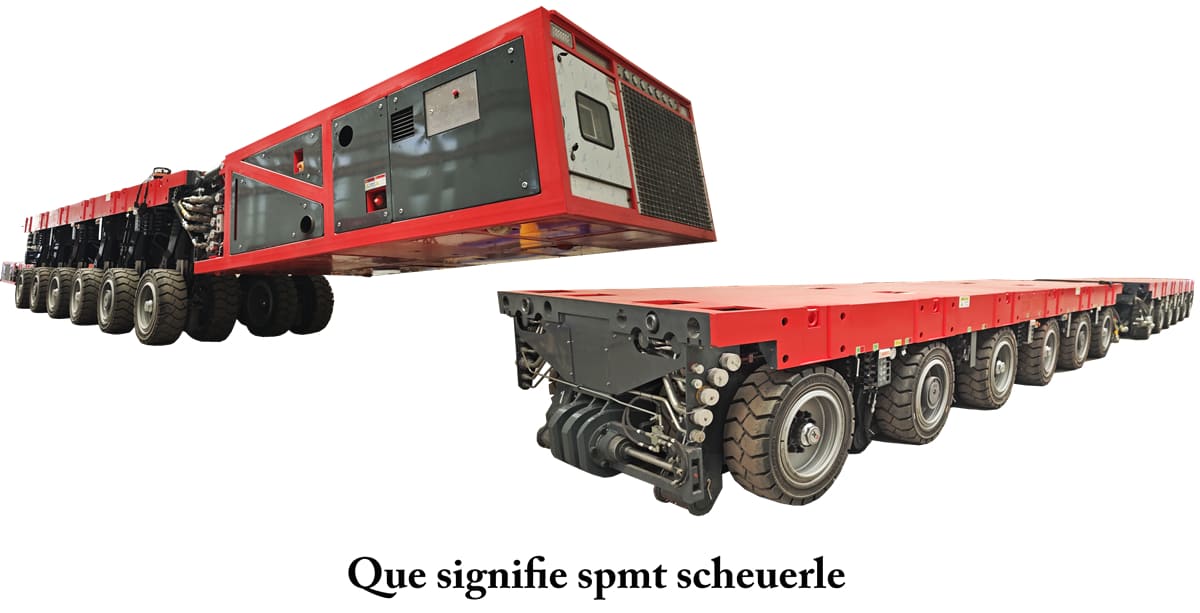 Que signifie spmt scheuerle