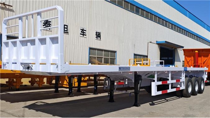 Semi Remorque Plateau 3 Essieux