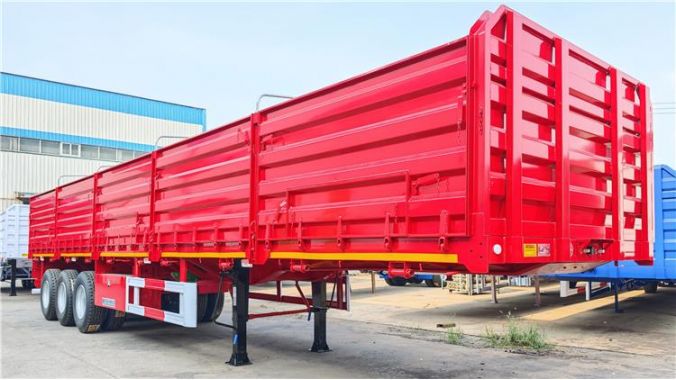 Semi Remorque Plateau Ridelle