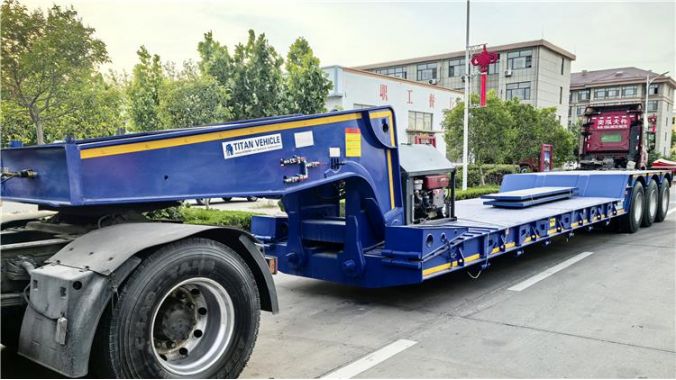 80 Tonnes Remorque Col De Cygne