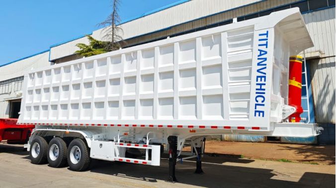 Semi Remorque Benne 3 Essieux