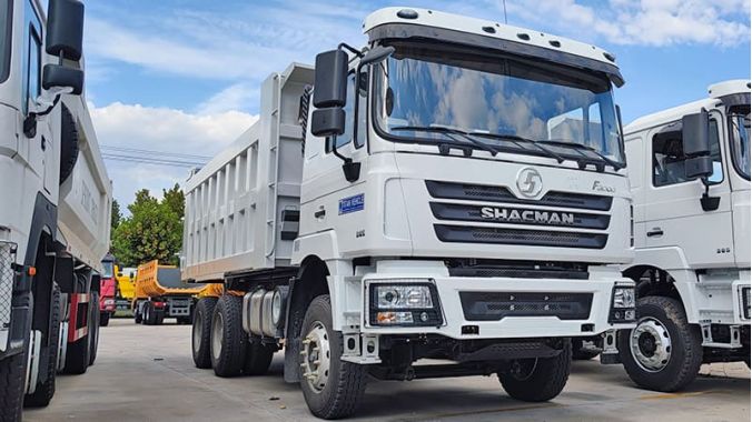 Camion benne Shacman F3000